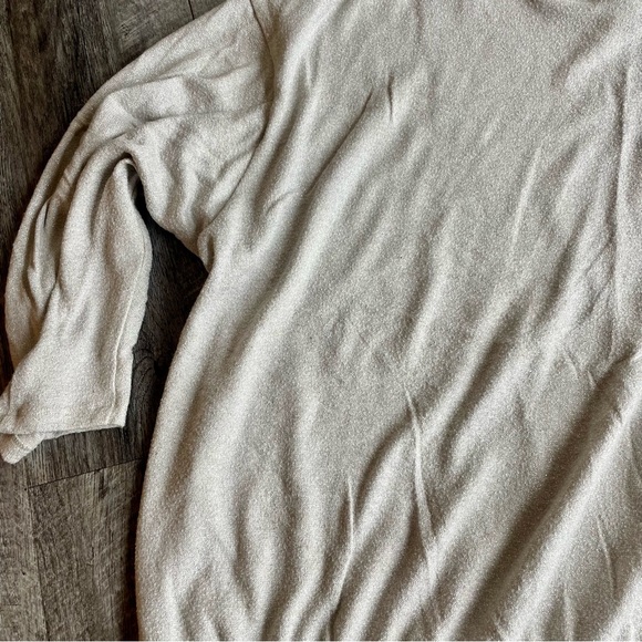 TORRID Sparkle Knit Drop Shoulder Shirred Sleeve Top - Picture 11 of 13